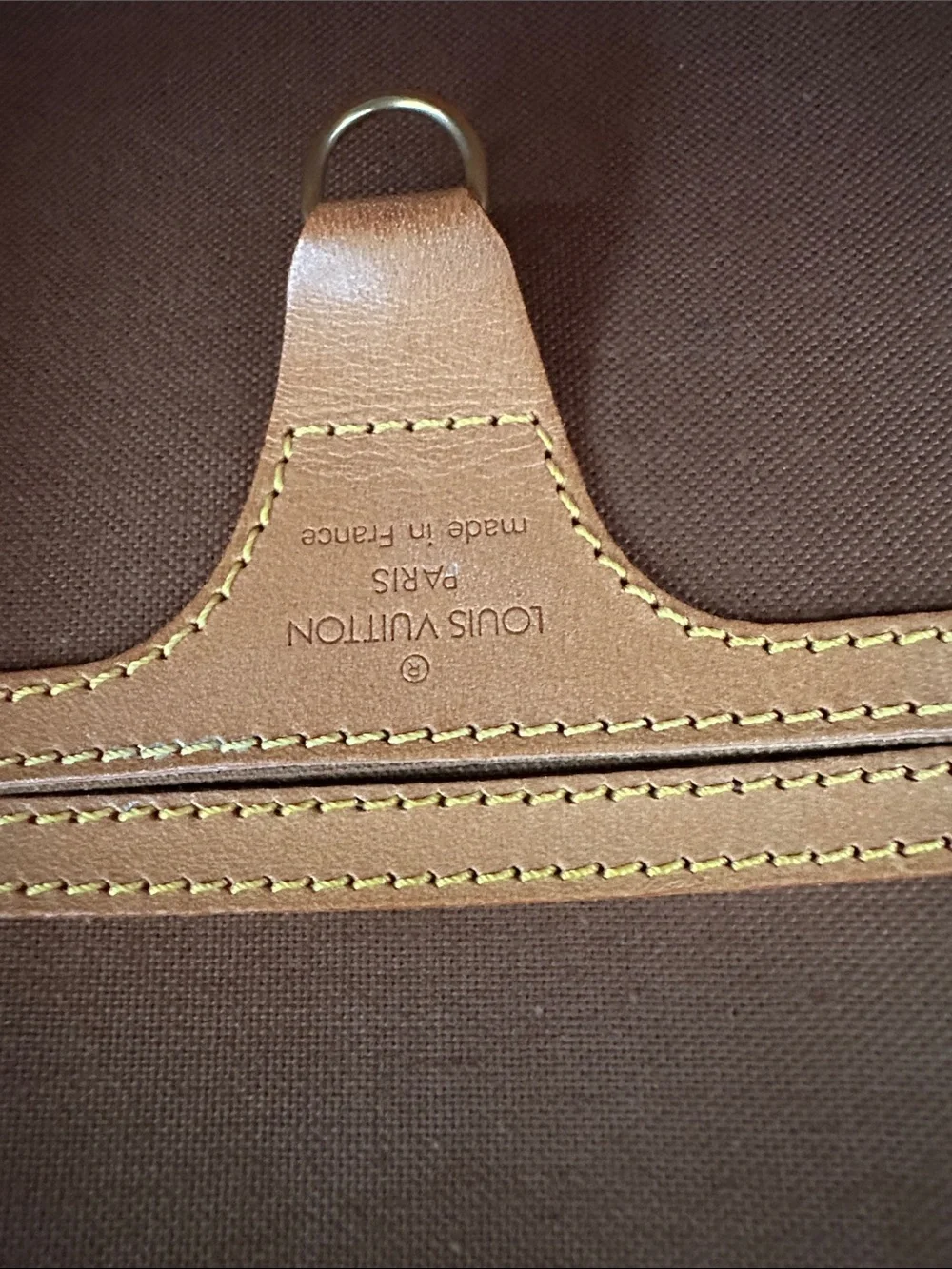 Louis Vuitton Y2K Monogram Ellipse MM top handle vintage with dust bag